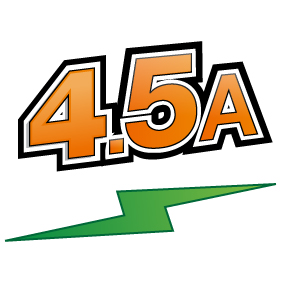 Зарядный ток 4.5 A Зарядный ток 4.5 A